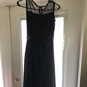 Girls black dress